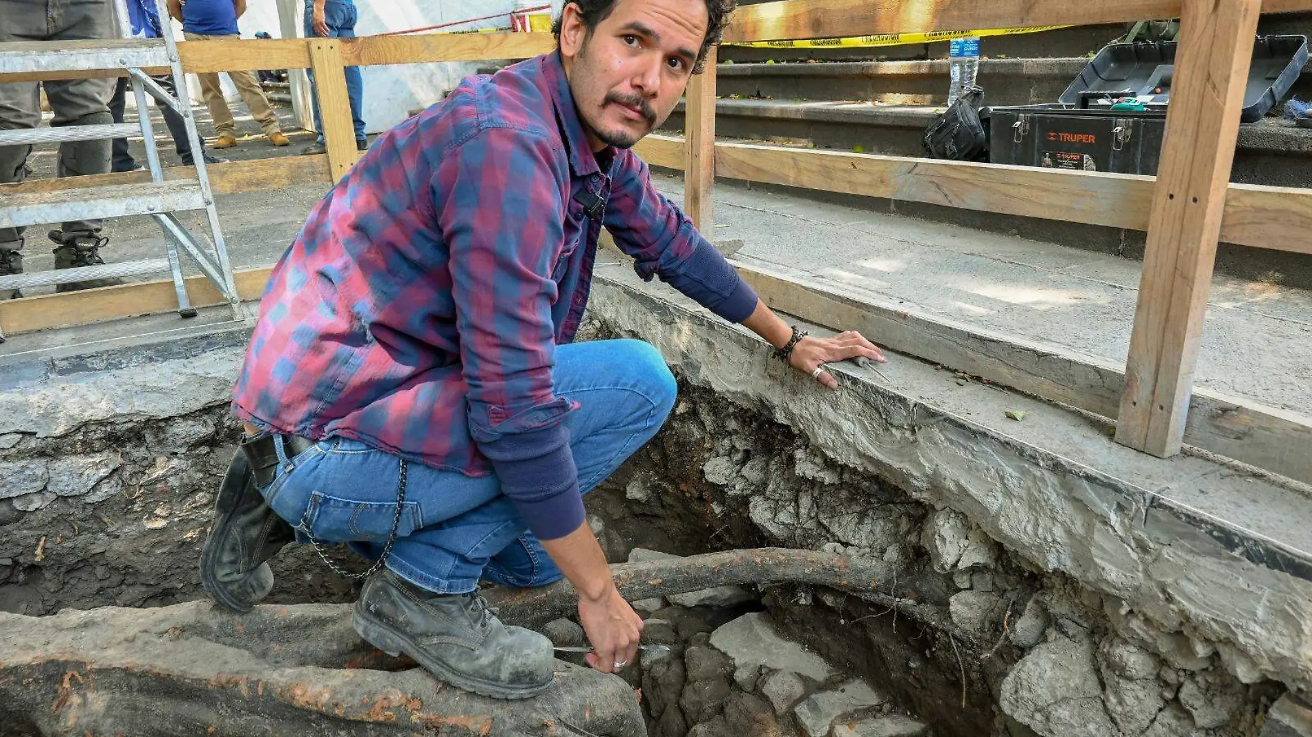 Excavaciones en Tlatelolco